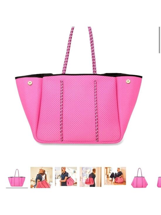 Annabel Ingall Handbags - Annabel Ingall Sporty Spice Tote in Neon Rose